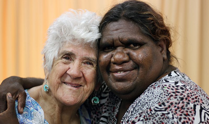 Auntie June & Auntie Debbie_web image of Aboriginal women
